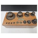Vintage Weight Set; Missing 3 Weights