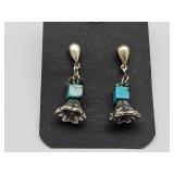 Turquoise Dangle Earrings
