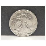 1947 Walking Liberty Silver Half Dollar