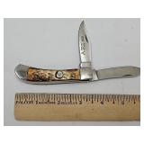 White Tail Cutlery Hand Made Stag Horn PocketKnife