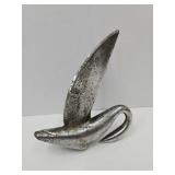 Vintage Swan Auto Car Hood Ornament 6"