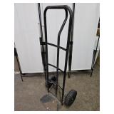 Black 2 Wheel Hand Truck w good Tires