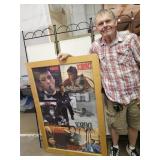 Large Movie Scarface Framed Poster 37 x 53.5" h
