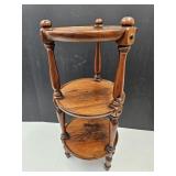 VTG Etan Allen 3 Tier Display Table 11.5 x 28"h