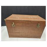 Wood Carpenters Tool Box 20 x 12 x 12"