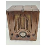 Crosley 515 Fiver Tombstone Tube Radio Working