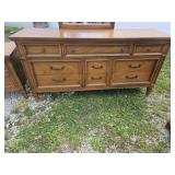 MCM  Dixie Dresser 64 x 37"h  w 2 Side Tables