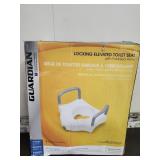 GUARDIAN Locking Elevanted Toilet Seat