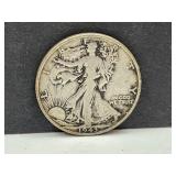 1943 Silver Walking Liberty Half Dollar Coin