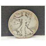 1941 D Silver Walking Liberty Half Dollar Coin