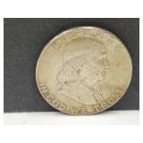 1963 D Silver Franklin Half Dollar Coin