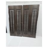36" Long Window Shutters