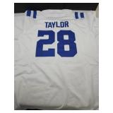 New Taylor Colts Stitched Jersey Sz S