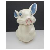 Rabbit Cookie Jar 12" Crack on Ear