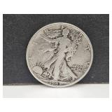 1943 S Walking Liberty Silver Half Dollar
