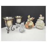 Musical Ladies, Glass Angel Paperweight,+