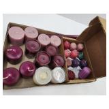 Lot of Home Decor Candles-Scented +