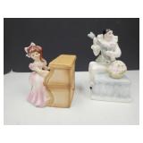 Musical Lefton Little Girl & Schmid Harlequin