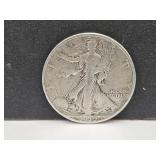 1939 Walking Liberty Silver Half Dollar
