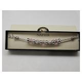 Napier Lmtd. Ed. Breast Cancer  Bead Bracelet