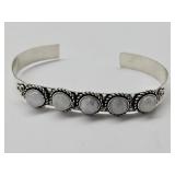925 Silver Moonstone Bracelet