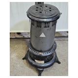 Vintage Kerosene Portable Heater 25"H