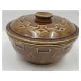 VTG Monmouth Western Stoneware Lidded Bean Pot