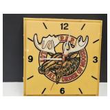 OLE MOOSE LODGE Clock Works, Light Doesn