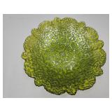 VTG Sydenstricker Fused  Embassy Lace Glass Bowl