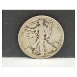 1944 Silver Walking Liberty Half Dollar Coin