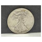1945 Silver Walking Liberty Half Dollar Coin