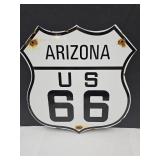 New Metal Arizona US 66 Sign 11x11"