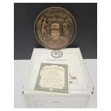 PRIDE OF THE YANKEES Lou Gehrig Plate W COA