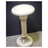 Ornate Ashtray Stand ? 21" H