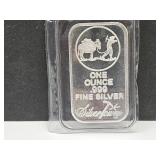 One Ounce Silvertowne Silver Bar
