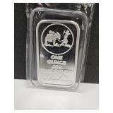 One Ounce SilverTowne Silver  Bar