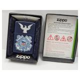 NIB ZIPPO Lighter US COAST GUARD W Box