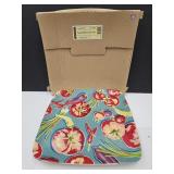 NIB Longaberger Pottery Square Platter 12.5" W
