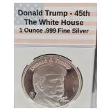 Trump White House 1 Oz .999 Silver