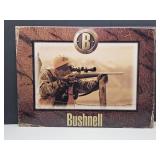 Bushnell Gun Scope Metal Sign 19" x 14"
