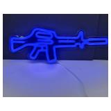 New Gun LED Sign 14" x 5"