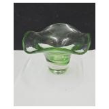 Art Glass Dish 7 1/4" Wide