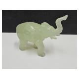 Vintage Jadite Elephant