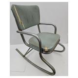 Vintage  Heavy Duty Childs Patio Rocking Chair See