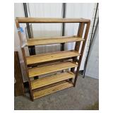 Folding Display Shelf