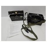 2 VTG  1958  Military Field Telephones