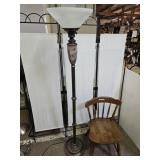 Modern Floor 70" high & Table Chair
