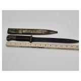 44 FZE  34  65 B  Military Bayonet with Sheath