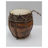Hand Crafted Folk Wood Drum