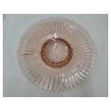Anchor Hocking Pink Depression Plate 12 1/4" W